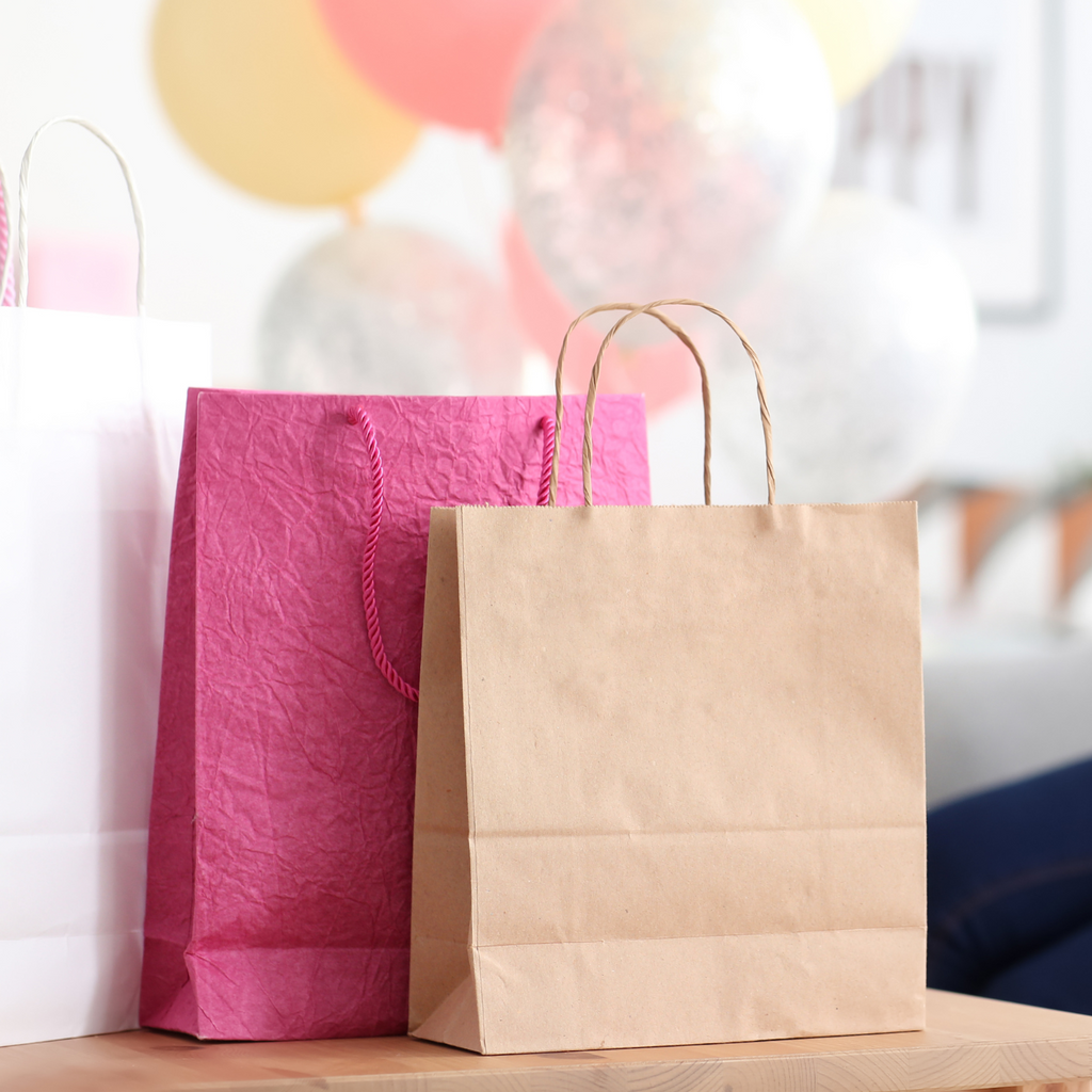 Collection of eco conscious shopping bags. You could be walking away with one of your own after visiting us at our next event.